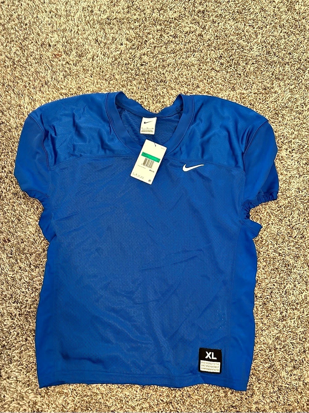 Nike Vapor Untouchable Varsity Jersey Men's Blue XL